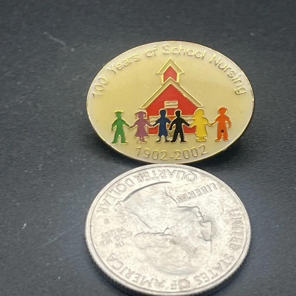 100 Years Of School Nursing‎ Anniversary Lapel Hat Pin